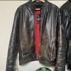 Arlen Ness シングルライダース レザージャケット XLのサムネイル