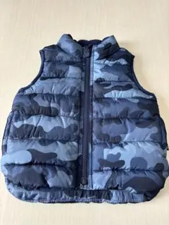 ベビーベスト　GAP 80 迷彩柄　美品