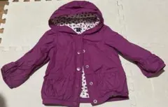 baby GAP パープル フード付きジャケット