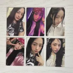 new jeans get up ミンジ トレカ 6枚セット