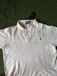 Polo by Ralph Lauren ホワイト ポロシャツ L