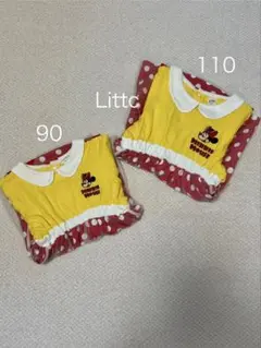 Littc リトシー　ミニー　レトロ　ワンピース　ディズニー