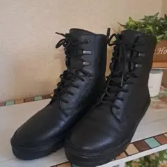 fitforme ブラック ハイカットブーツ24㎝