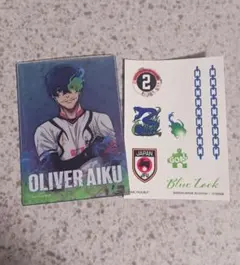 OLIVER AIKU Blue Lock ステッカー 2枚セット