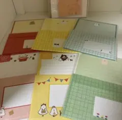 カラフルレターセット7枚入り