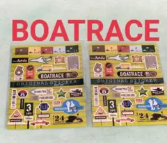 新品 未使用　BOATRACE　ボートレース　ステッカー　STICKER　競艇