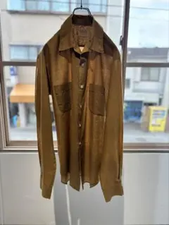 90s最初期PEACENOWダメージ加工ガーゼ素材長袖カットソー限定品/y2k 