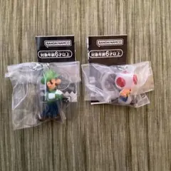 スーパーマリオめじるしアクセサリー　ルイージ　ピノキオ