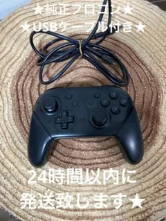 ニンテンドースイッチ 純正 プロコン ブラック ③