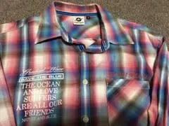 ビーチサウンド　オンブレシャツ