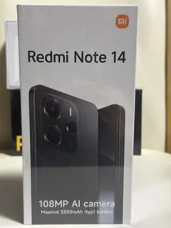 Redmi Note 14 ブラック 8GB+256GB SIMフリー