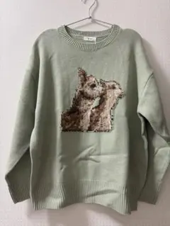 美品　サマンサモスモス　アニマル柄トップス