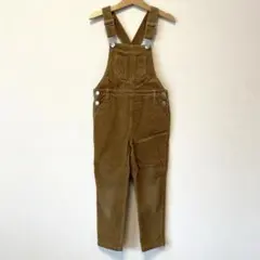 GLOBAL WORK コーデュロイサロペット　M