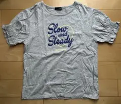 Jenni Love Tシャツ160サイズグレーハートプリント