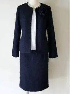 新品9号パート2 BY JUNKO SHIMADAツイードスーツ ジュンコシマダ