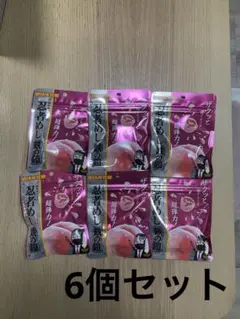 UHA味覚糖 忍者めし　鉄の鎧　ピーチ味　6個セット