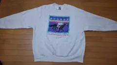 90s USA製フルーツオブザルーム Gulfstream Park スウェット