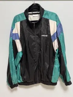 コ*キ様 adidas 90s ナイロンジャケット Eve underblue - メルカリ
