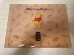 「くまのプーさん」透明A4クリアファイルケース