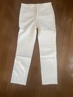 GU 白パンツ 73cm メンズ チノパン
