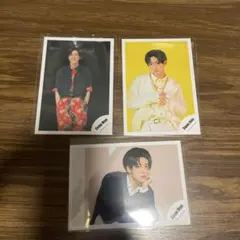 3枚❄︎ 目黒蓮　SnowMan 公式写真