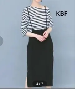 KBF バッククロスハイウエストスカートのサムネイル