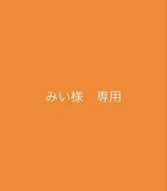 みい様　専用