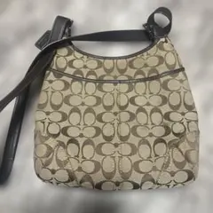 コーチ COACH シグネチャーキャンバス サコッシュショルダー肩掛け斜めがけ