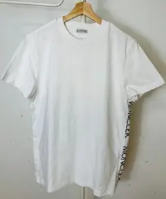 MONCLER モンクレール サイドロゴ Tシャツ サイズM ホワイト