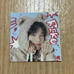 NCT WISH 日本FC記念シール リク