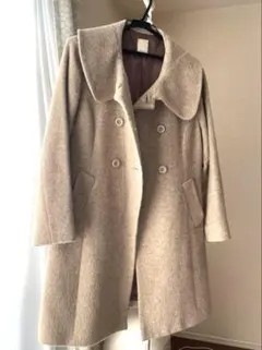 Te chichi ベージュ ウールコート