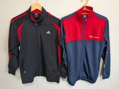 150 160 CHAMPION adidas ジャージセット