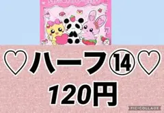 ♡ハーフ⑭♡120円 ※商品説明欄必読※転写シール 防水シール カプラ ペンラ
