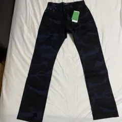 極美品✨ランウェイモデルVERSACE H&M ワニ総柄 デニムパンツ 28