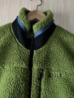 エーグル AIGLE 抹茶色 フリースベスト サイズM
