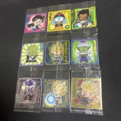 ドラゴンボール超戦士ウエハースシール　超戦士　初弾　ベジータ　悟飯