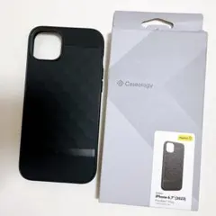 ❇️iPhone 15 Plus用ケースMagSafe対応マット　ブラック6.7