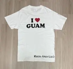 I ❤️ GUAM Tシャツ　アメリカサイズ　S ホワイト
