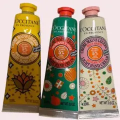 【限定】ロクシタン スノーシア ハンドクリーム 3本セット（ホイップタイプ）