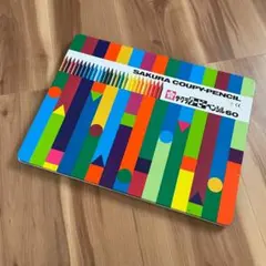 新品　サクラク クーピーペンシル 60色セット（蛍光付）のサムネイル