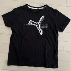 【ほつれ無し】PUMA フォレスタスター Tシャツ 140サイズ ブラック