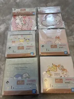 一番くじ　ポケピース　6点　セット