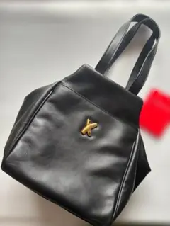 By Paloma Picasso 黒 レザーハンドバッグのサムネイル