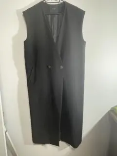 ノースリーブロングワンピース L