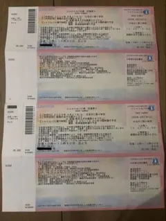 백넘버 셔틀버스 2장 세트 구마모토 6/27 (토)