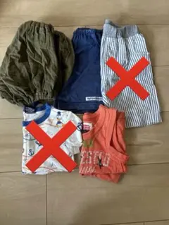 ベビー服 3点セット90cm 半ズボン　ショートパンツ　タンクトップ