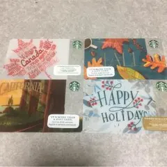 海外 スターバックスカード カナダ カリフォルニア