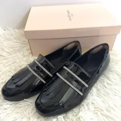 【新品未使用品】JILL STUART　ラインストーン　ローファー　24cmのサムネイル