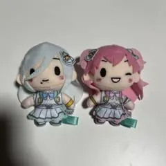 劇場版プロジェクトセカイ ふわぷちマスコット　桃井愛莉& 日野森雫 2点セット