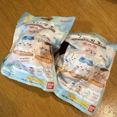 【未開封】　ちいかわ・おふろあがりマスコット　入浴剤 2個セットのサムネイル